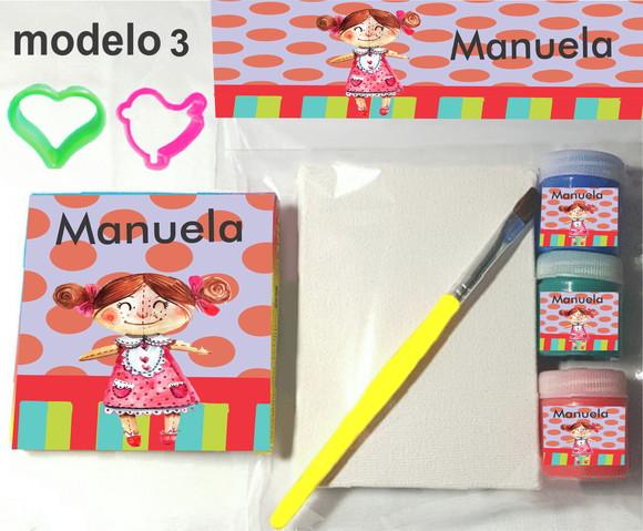 Kit Massinha e Pintura-boneca