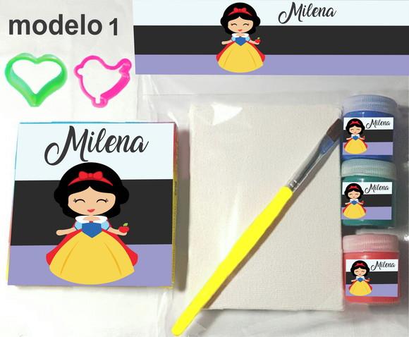 Kit Massinha e Pintura-branca de Neve