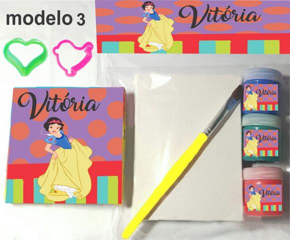 Kit Massinha e Pintura-branca de Neve