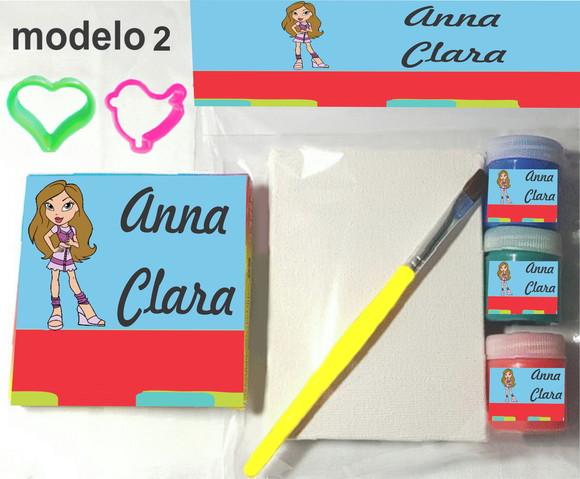 Kit Massinha e Pintura-bratz