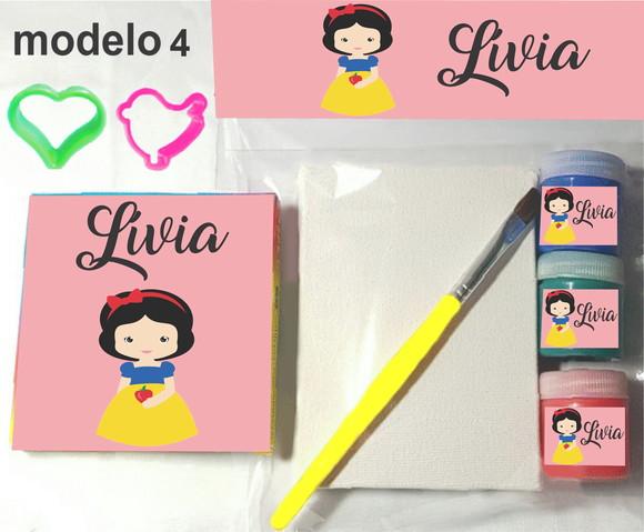 Kit Massinha e Pintura-branca de Neve