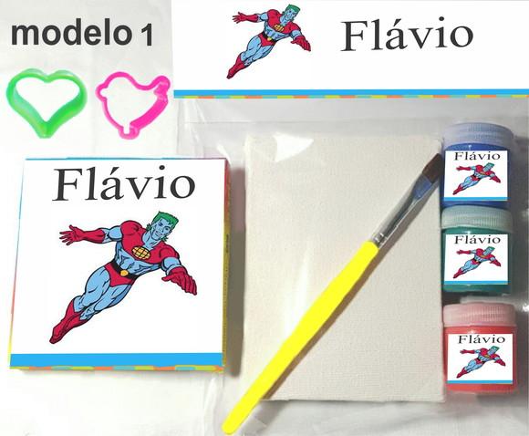 Kit Massinha e Pintura-capitão Planeta
