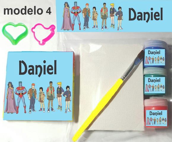 Kit Massinha e Pintura-capitão Planeta