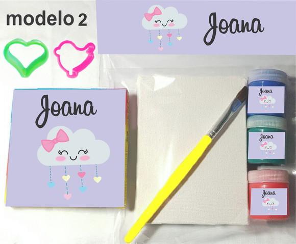 Kit Massinha e Pintura-chuva de Amor