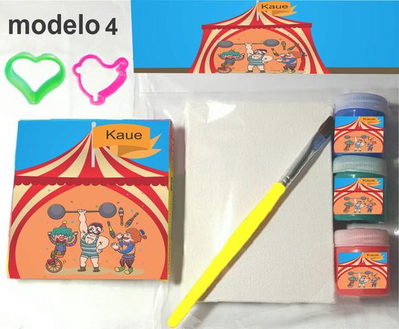 Kit Massinha e Pintura-circo