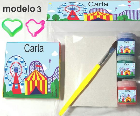 Kit Massinha e Pintura-circo