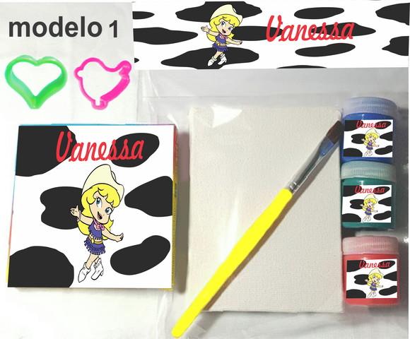 Kit Massinha e Pintura-cowboy