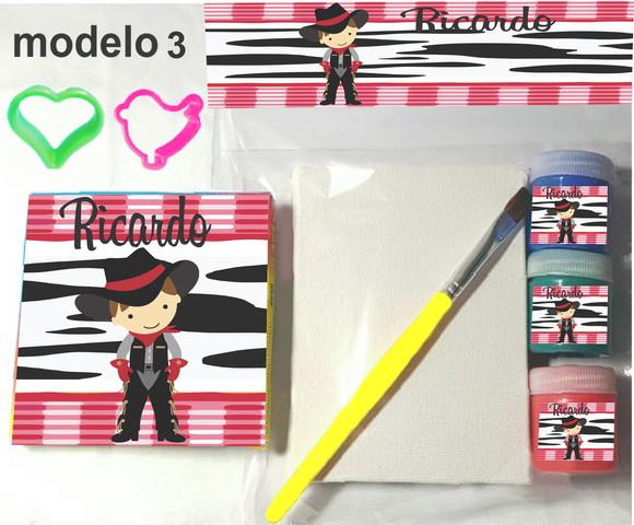 Kit Massinha e Pintura-cowboy
