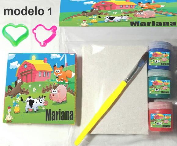 Kit Massinha e Pintura-fazendinha