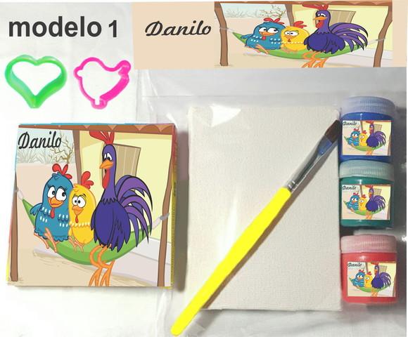 Kit Massinha e Pintura-galinha Pintadinha