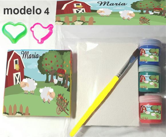 Kit Massinha e Pintura-fazendinha
