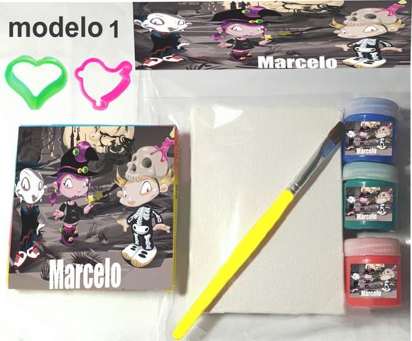 Kit Massinha e Pintura-halloween#1