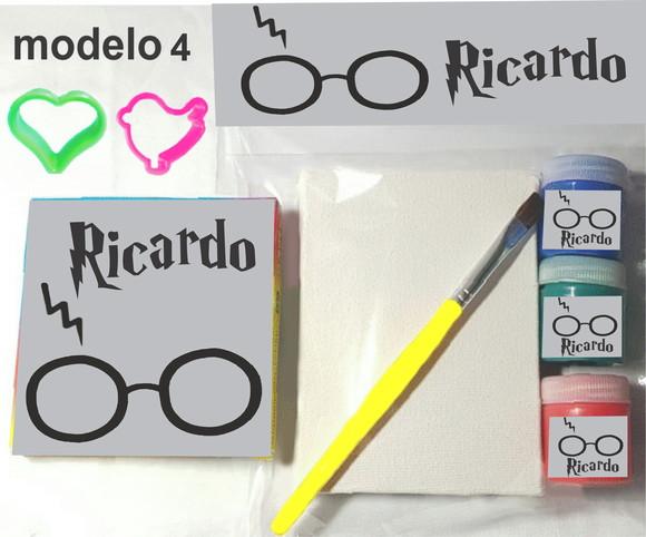 Kit Massinha e Pintura-harry Potter-modelo 1