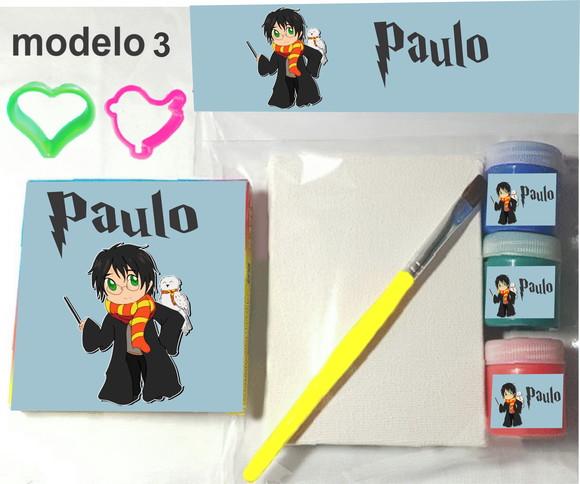 Kit Massinha e Pintura-harry Potter-modelo 1