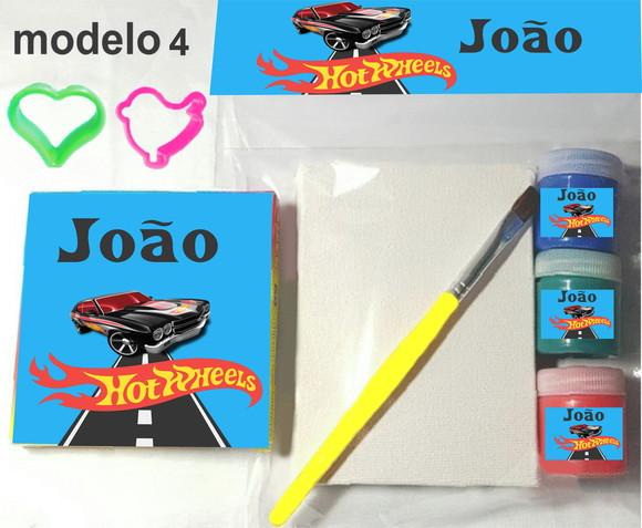 Kit Massinha e Pintura-hot Whells