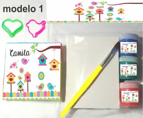 Kit Massinha e Pintura-jardim Encantado