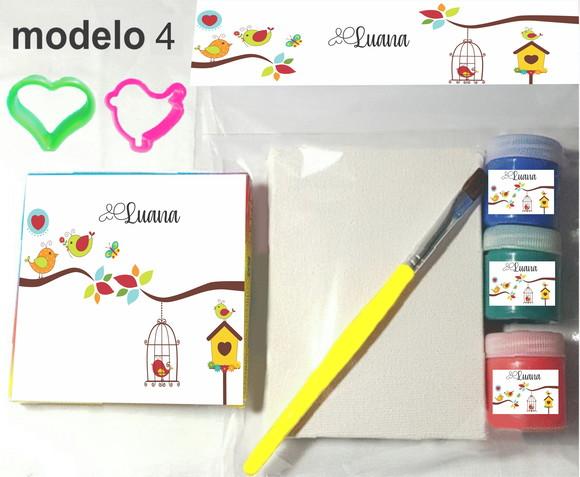 Kit Massinha e Pintura-jardim Encantado