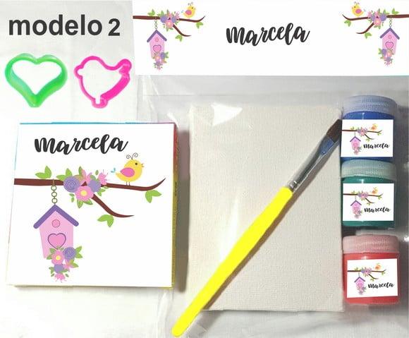 Kit Massinha e Pintura-jardim Encantado