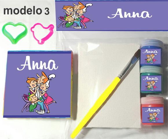 Kit Massinha e Pintura-jetsons