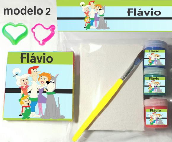 Kit Massinha e Pintura-jetsons