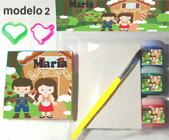Kit Massinha e Pintura-joão e Maria