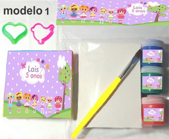 Kit Massinha e Pintura-lalaloopsy