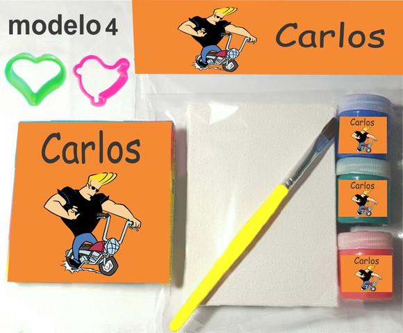 Kit Massinha e Pintura-johnny Bravo