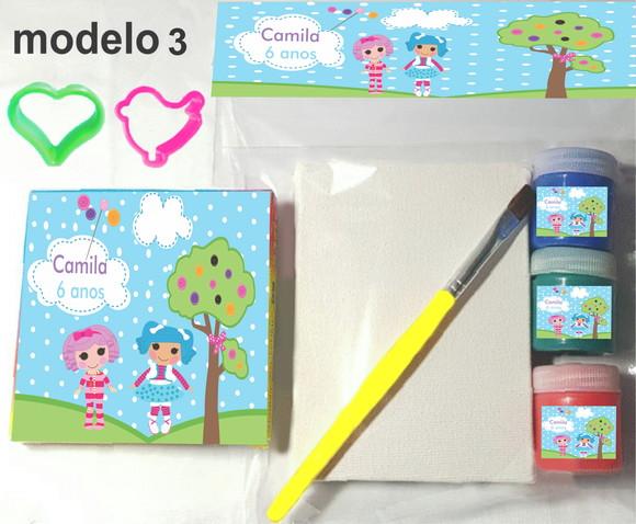 Kit Massinha e Pintura-lalaloopsy