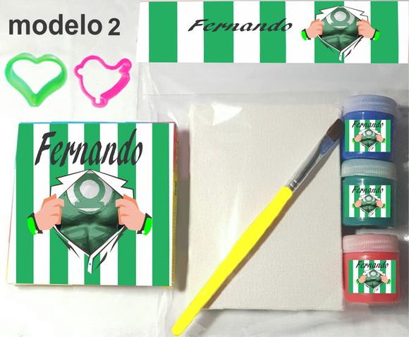 Kit Massinha e Pintura-lanterna Verde