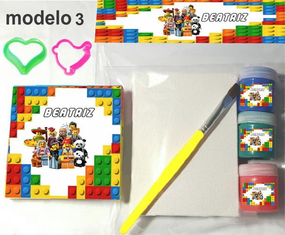 Kit Massinha e Pintura-lego