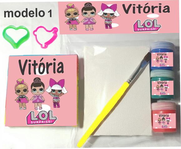 Kit Massinha e Pintura-lol