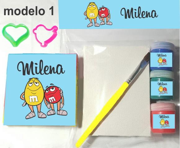 Kit Massinha e Pintura-m&m
