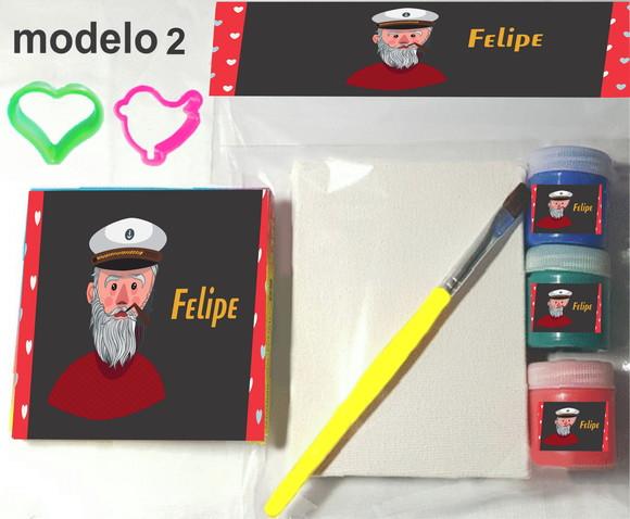 Kit Massinha e Pintura-marinheiro