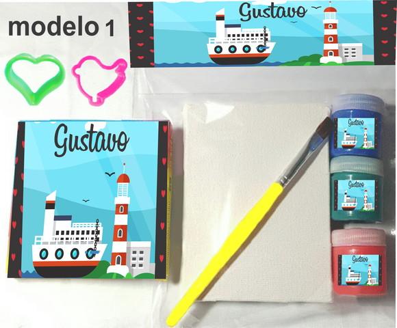 Kit Massinha e Pintura-marinheiro
