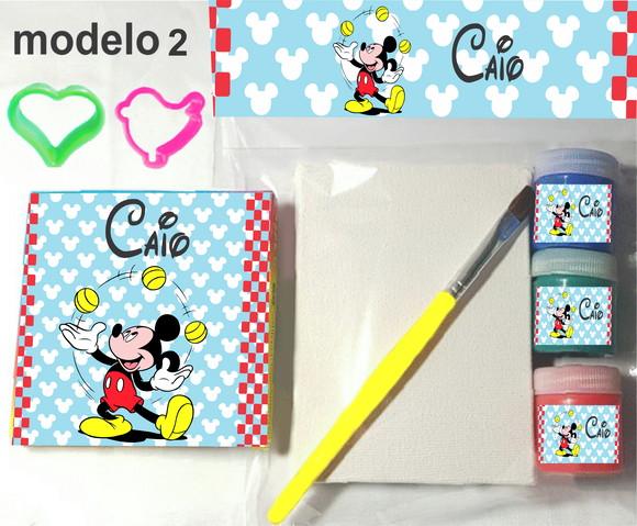 Kit Massinha e Pintura-mickey