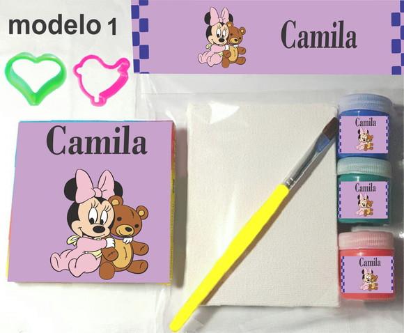 Kit Massinha e Pintura-mickey Baby