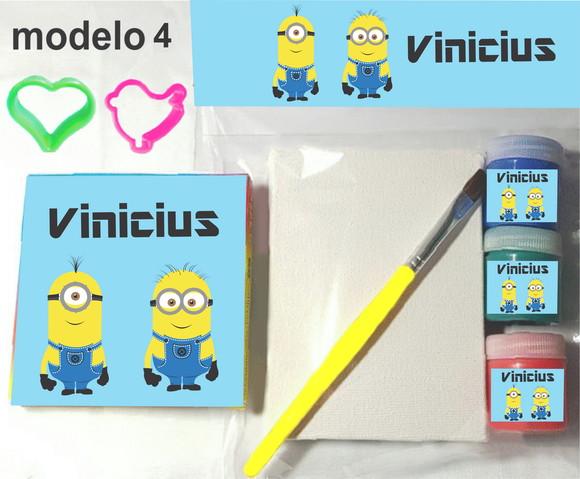 Kit Massinha e Pintura-minions