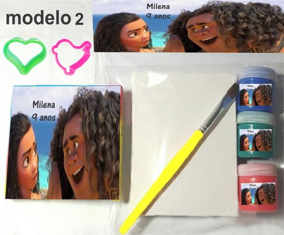 Kit Massinha e Pintura-moana e Mauí