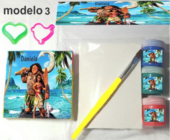 Kit Massinha e Pintura-moana e Mauí