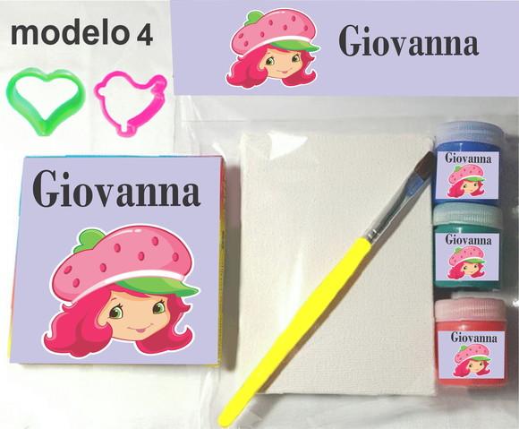 Kit Massinha e Pintura-moranguinho