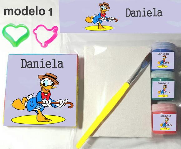Kit Massinha e Pintura-pato Donald