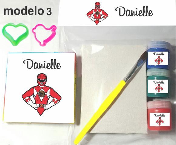 Kit Massinha e Pintura-pawer Ranger