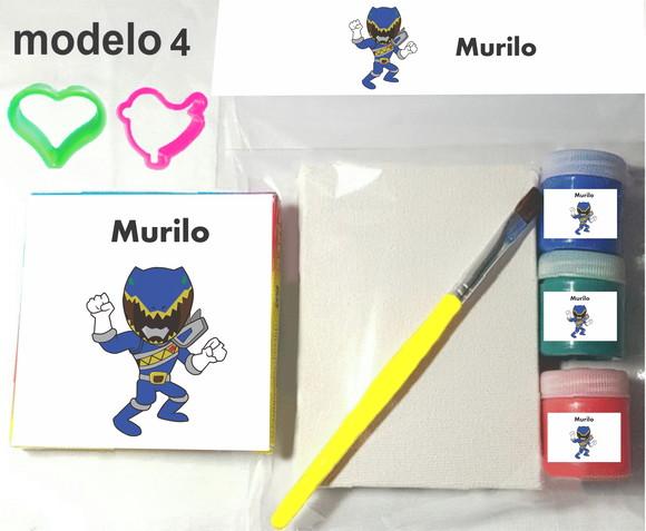 Kit Massinha e Pintura-pawer Ranger