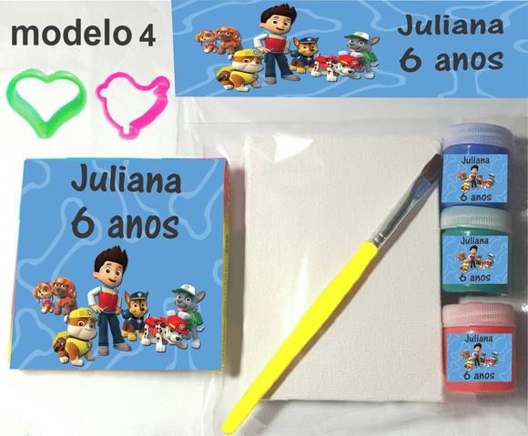 Kit Massinha e Pintura-patrulha Canina