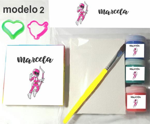 Kit Massinha e Pintura-pawer Ranger
