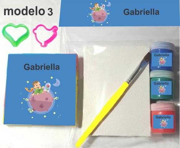 Kit Massinha e Pintura-pequeno Príncipe