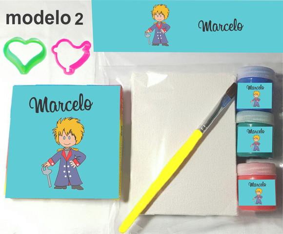 Kit Massinha e Pintura-pequeno Príncipe
