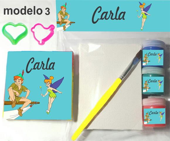 Kit Massinha e Pintura-peter Pan