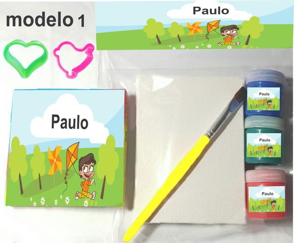 Kit Massinha e Pintura-pipa e Catavento