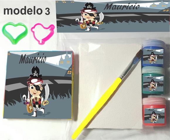Kit Massinha e Pintura-pirata
